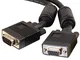 C2G 10m Monitor HD15 M/F cable cavo VGA VGA (D-Sub) Nero