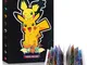 Album raccolta compatibile con carte Pokemon, album ritagli, grandi e carte da collezione,...