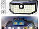 Ubitree Luce Solare Esterna Lampada Solare Esterno con Sensore Movimento 48LED Luci Solari...