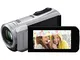 JVC GZ-R10SEU Videocamera Full HD, Quad Proof, Batteria a Lunga durata, Zoom Ottico 40x, S...
