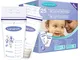 Lansinoh Sacche per la Conservazione del Latte Materno Pre-Sterilizzate e a Prova di Perdi...