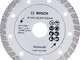 Bosch 1x Disco Diamantato Turbo (per Granito, Pietra Naturale e Cemento, Ø 115 x 22.23 mm,...