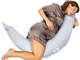 Koala Babycare Cuscino gravidanza e Allattamento Neonato Sfoderabile - Dispositivo Medico...