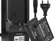 CELLONIC 2X Batteria Acc-TRBX Compatibile con Sony RX100 III IV V FDR-X3000 DSC-RX100 DSC-...
