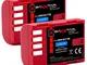 2x Baxxtar PRO batteria per Panasonic DMW BLF19 e con Infochip - per Panasonic Lumix DC G9...