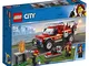 LEGO City Town Fuoristrada dei Vigili del Fuoco con Autopompa e Cannone ad Acqua, Giocatto...