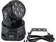 LED Teste Mobili Luci Discoteca, Head Moving Stage Light Auto Sound Activated Rotazione Fa...