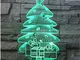 3D Led Night Light Albero Di Natale Regalo Con 7 Colori Di Luce Per La Decorazione Domesti...