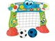 Clementoni- Tira e Segna Tanti Goal-Made in Italy-Porta Calcio Bambini 18 Mesi-Gioco elett...