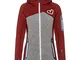 ORTOVOX Fleece Plus, Felpa con Cappuccio. Donna, Scuro, L