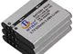 Batteria for Pentax D-Li92 DLi92 D-L192 D-BC92 DBC92 Optio I10 I-10 RX18 RX-18 RZ10 RZ-10...