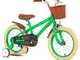 STITCH 16 Pollici Bicicletta per Bambini Ragazze e Ragazzi dai 4, 5, 6 e 7 Anni, Bikes Bic...