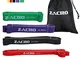 Zacro Elastiche Resistenza Band (5 Packs) Elastiche Fitness Band di Resistenza in Lattice...