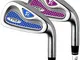 POSMA TY-DOL7R - Set di 2 Mazze da Golf da Uomo e Donna, 7 Ferri da Golf, destrorsi, 94 cm...