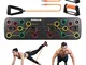 SGODDE Push Up Board, Push Up Fitness System Stand, Pieghevole Multifunzionali Body Buidin...