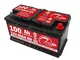 Batteria Auto Speed 100Ah AGM 850A con polo positivo a destra per motori Start&Stop