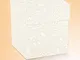 Subito disponibile 10 Pezzi Harmony Bianco Scatola bomboniera 16.5x16.5x14 cm Pieghevole c...