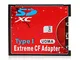 CY SD SDHC SDXC a CF Compact Flash Scheda di Memoria Adattatore Lettore Tipo I 16/32/64/12...