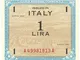 Cartamoneta.com 1 Lira Occupazione Americana in Italia MONOLINGUA FLC 1943 FDS