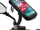 ENOENO Supporto Moto Smartphone Impermeabile 360 Gradi Supporto Cellulare Moto con Copertu...