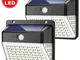 Luce Solare Esterno, Yacikos Super Luminoso【270º Illuminazione 】82 LED Lampada Solare co...