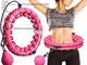 HAIJIN Hula-Hoop, Anello da Massaggio per Pneumatici da Fitness, Anello da Yoga, Manufatto...