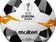 Molten UEFA Europa League, pallone da calcio ufficiale 3400, bianco/nero/arancione, taglia...