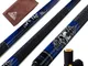 CUESOUL Rockin Serie 57 "21 oz Maple Pool Cue Stick Set con Joint Protector/Albero Protect...