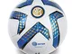 Mondo Toys 13782 F.C. Inter Pro - Pallone da Calcio Cucito, Nero/Azzurro/Bianco, Taglia 2