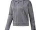 Reebok WOR THERMOWARM Mel Felpa, Donna, Black, XS