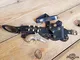 Fondina di datteri Steampunk Derringer Con pistola Derringer, proiettili e pizzo. Compleme...