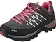 CMP Rigel Low Wmn Trekking Shoes Wp Scarpe da Trekking Alta da Donna, Grigio (Grey Fuxia I...