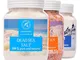 Set di sali da bagno - Sale Epsom - Sale rosa dell'Himalaya - Sale del Mar Morto - Puro e...