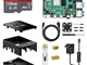 NinkBox Raspberry Pi 4 Modello B Starter Kit, RPi Barebone 8GB RAM + ROM128GB, Alimentator...