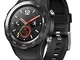 HUAWEI Watch 2 Smartwatch Bluetooth, Cinturino in Carbonio, Nero