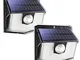 Luci Solari LED Esterno, 140 LED Luce Solare Sensore con Movimento Esterna 3 Modalità di I...