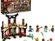 LEGO NINJAGO Il Torneo degli Elementi, Playset Tempio con Piattaforma da Battaglia e Minif...