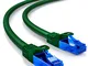 deleyCON 15m CAT.6 Ethernet Gigabit Cavo di Rete LAN RJ45 Cavo Patch CAT6 U/UTP Compatibil...