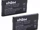 vhbw 2x batteria compatibile con Siemens Gigaset SL610H Pro, SL780, SL785, SL788, SL78H te...