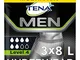 Tena For Men Premium Fit Level 4 - Grande (3 Confezioni Da 8)