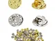 PEAK-EU 110 Pezzi Farfalla Frizione per Gioielli Spille Mestiere Badge Scrapbook Artigiana...