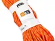 PETZL Corda Club 10 Mm 70 Arancione, Semi Statica Unisex Per Adulti, Arancione (Orange), m...