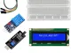 Kit Stazione Meteo DHT11 Sensore Temperatura e Umidità Schermo LCD 1602 I2C Interface Brea...