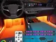 Govee Striscia LED Auto con Telecomando, Aggiornato 2-in-1 Design Interior Car Luci a LED...