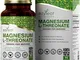 Ezyleaf Magnesio Treonato 1500 mg | 90 Capsule Vegane | Magnesium Puro Senza Riempitivi |...