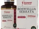 GH Boswellia Serrata 2000mg | Boswellia Franchincenso Indiano Estratto 5:1 | 240 Capsule V...