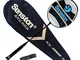 Senston N80 Grafite Singola Racchetta per Il Badminton di Alta qualità Racchetta per Badmi...