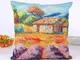 Copricuscini e federe, Cushion Covers, Throw Pillow case, Throw Pillow Covers, Oil paintin...