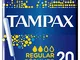 Tampax Blue Box Regular, Confezione da 20 Pezzi