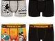 FREEGUN Lot De 4 Boxer Disney Pantaloni, Multicolore (Multicolor G1), XX-Large (Pacco da 4...